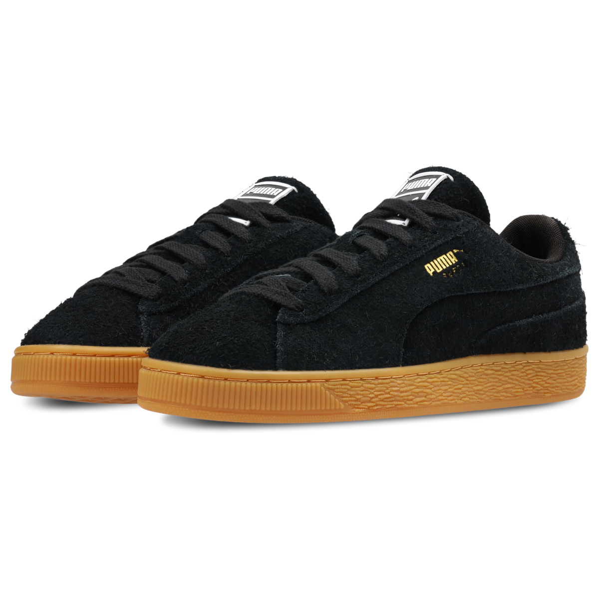 Puma Suede XL Hombre Black-Gold