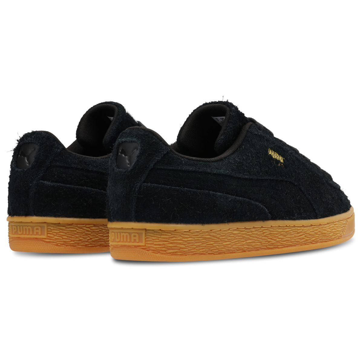 Puma Suede XL Hombre Black-Gold