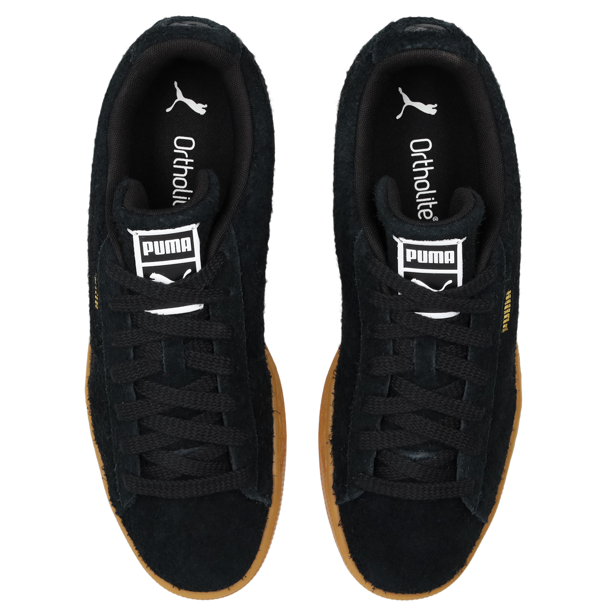 Puma Suede XL Hombre Black-Gold