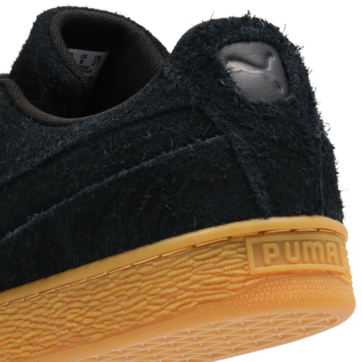 Puma Suede XL Hombre Black-Gold