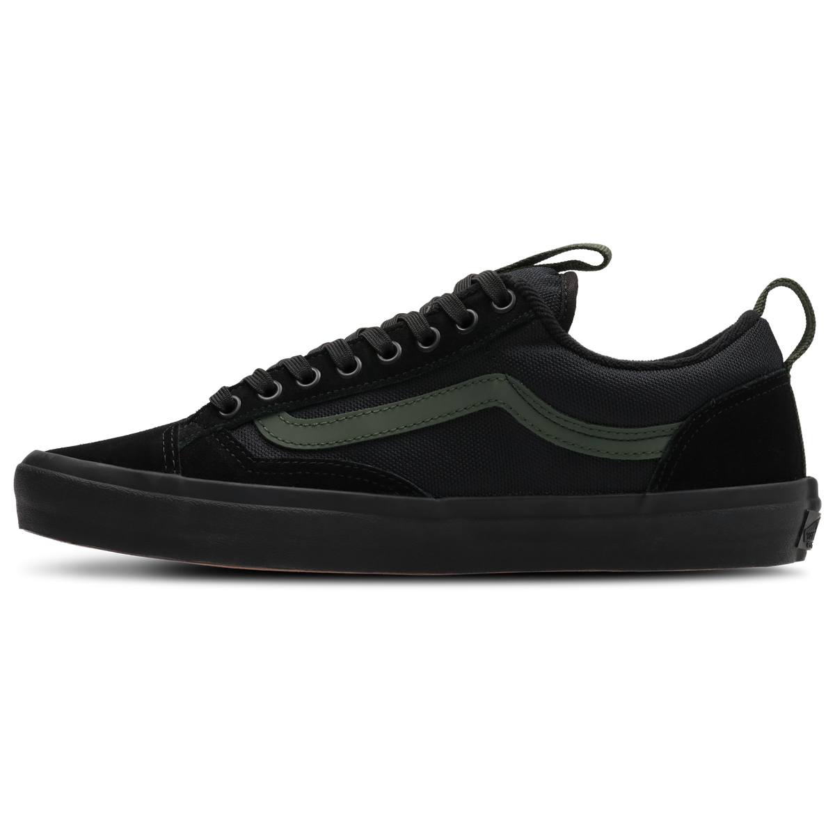 Vans Old Skool Hombre Black-Dark Green