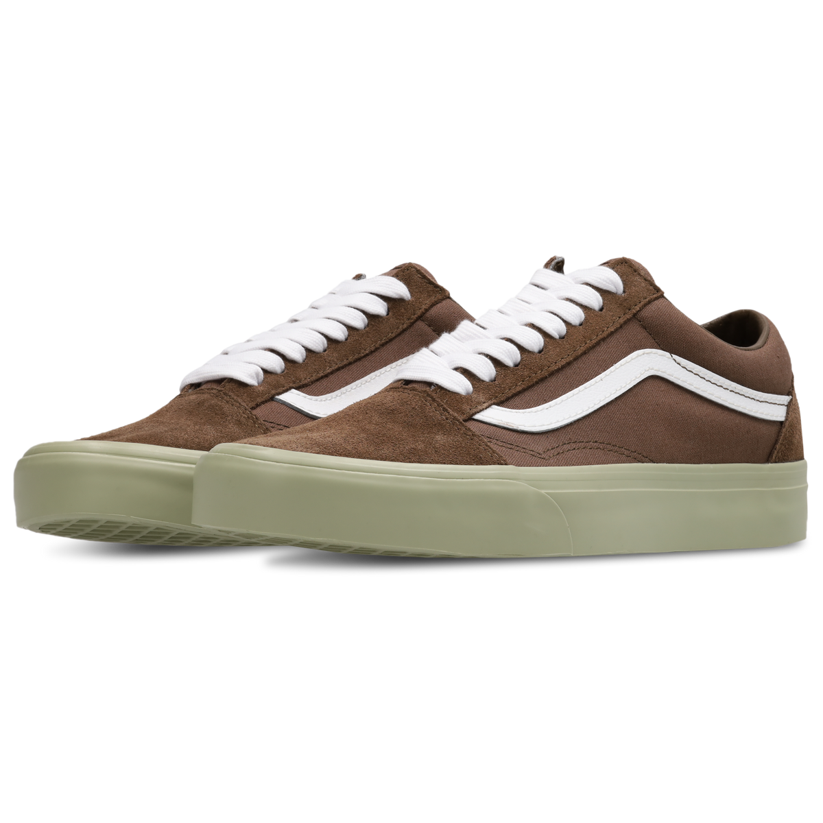 Vans Old Skool Hombre Sidewall Brown