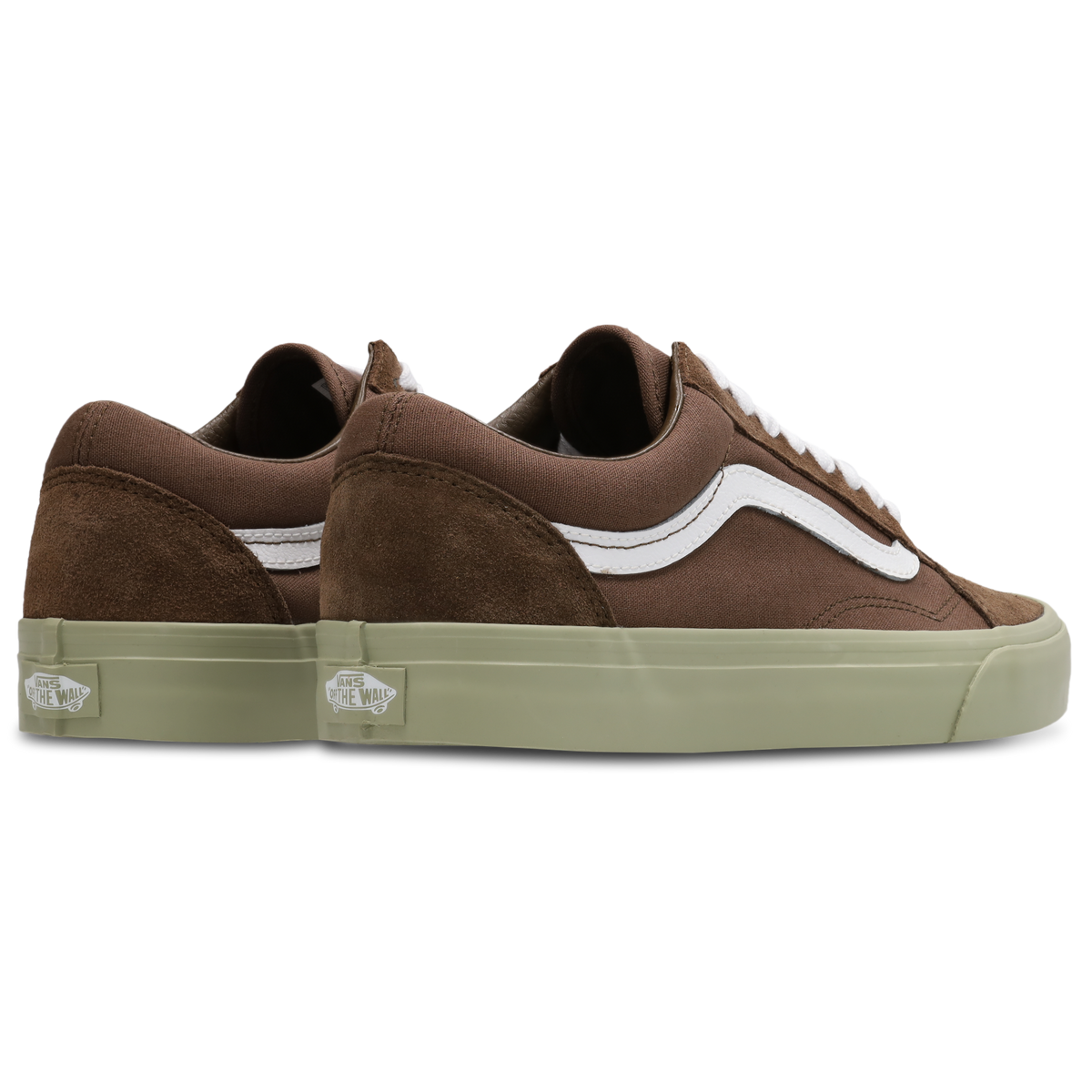 Vans Old Skool Hombre Sidewall Brown