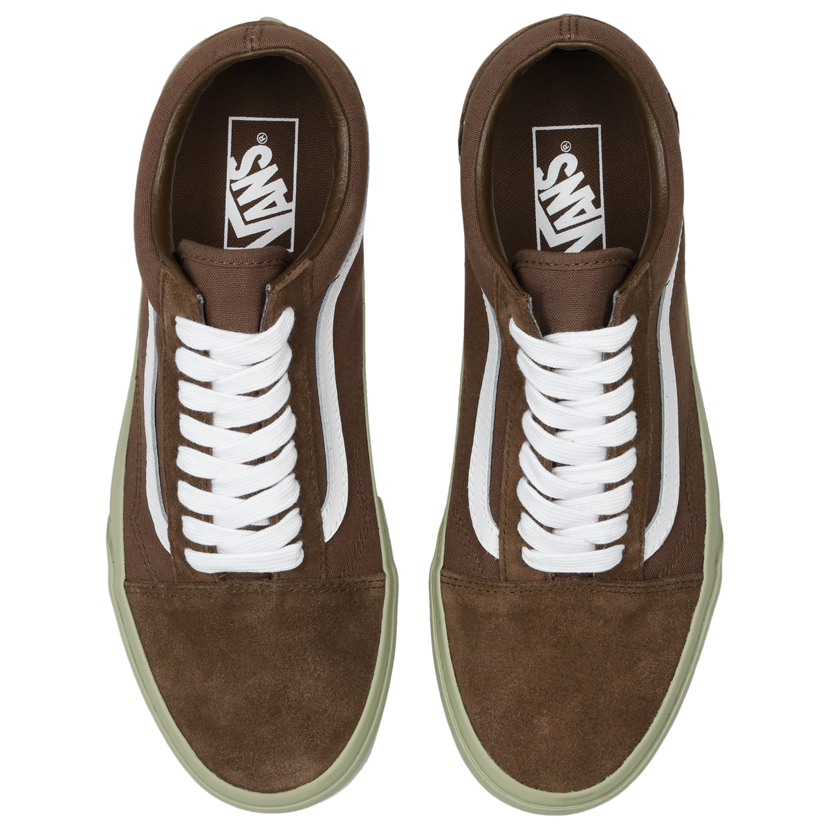 Vans Old Skool Hombre Sidewall Brown