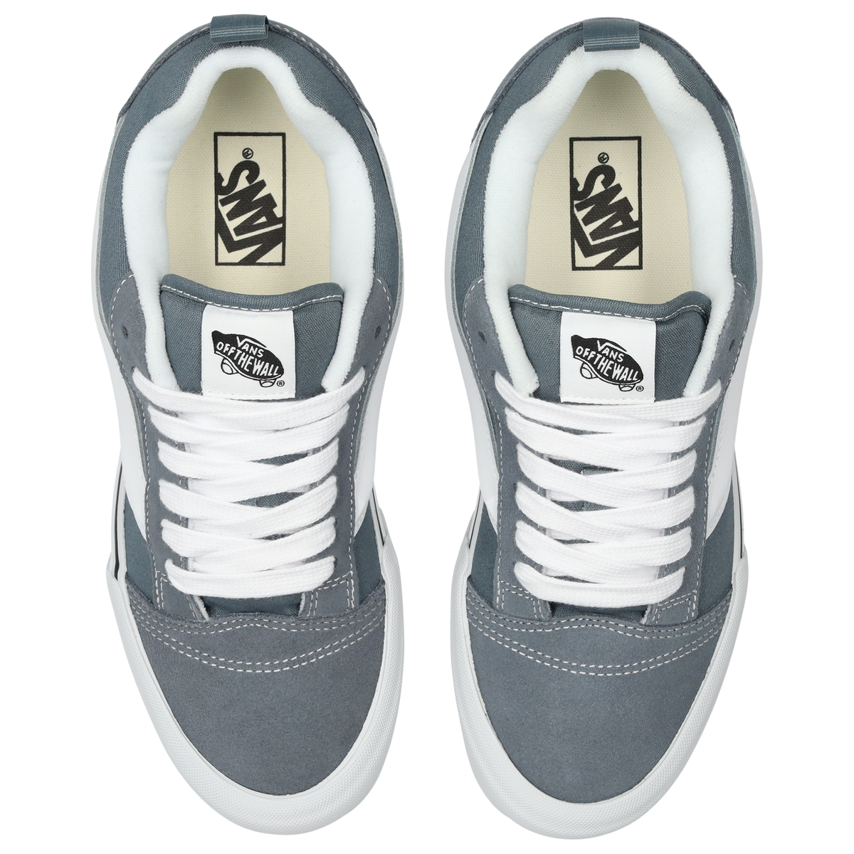 Vans Knu Skool Hombre Grey-White