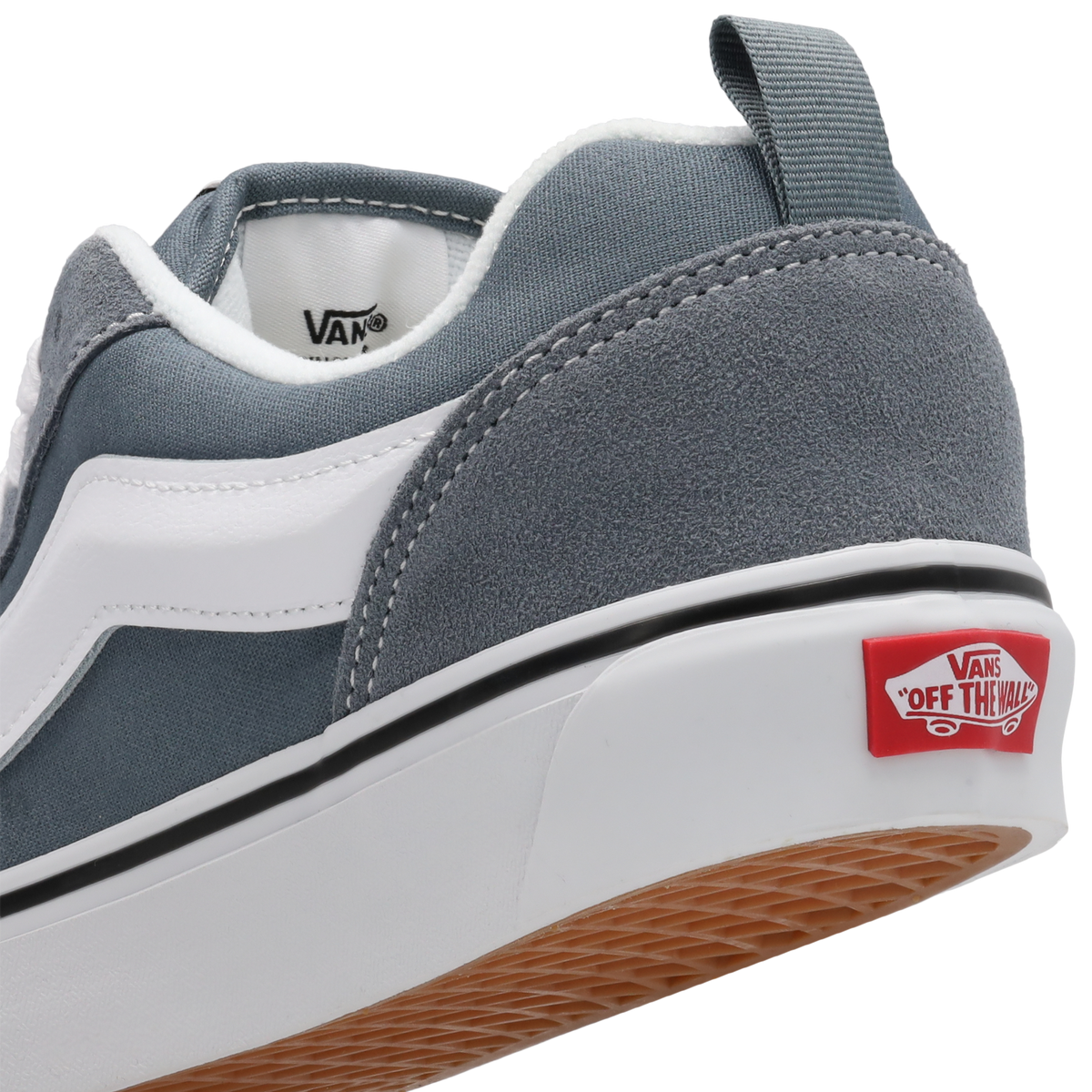 Vans Knu Skool Hombre Grey-White