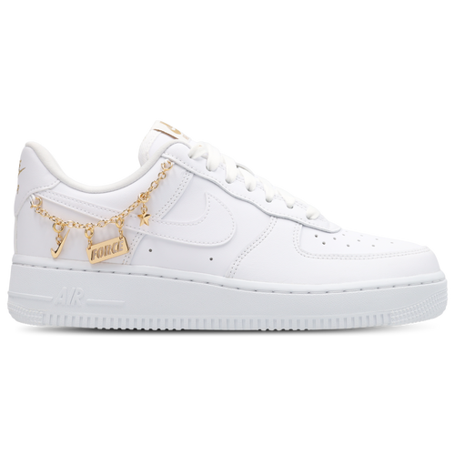 Nike Air Force 1 Low Mujer White-Gold