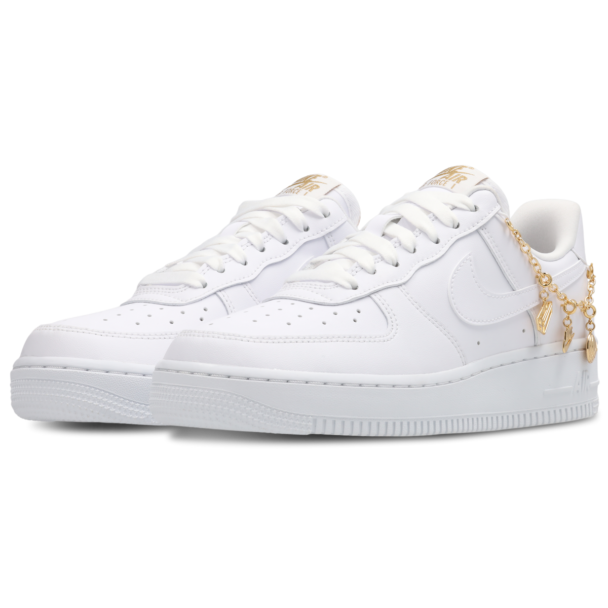 Nike Air Force 1 Low Mujer White-Gold