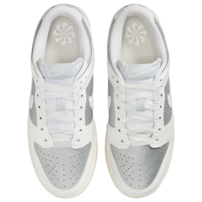 Nike Dunk Low Mujer Metallic Platinum-Pale Ivory