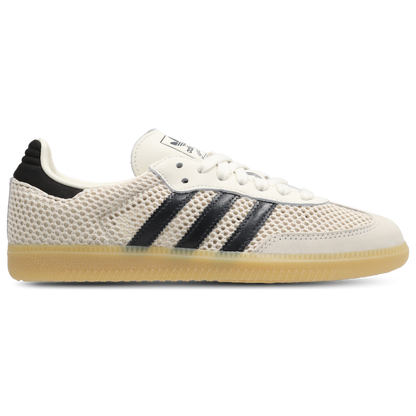 Adidas Samba OG Mujer Off White-Carbon-Gold Met