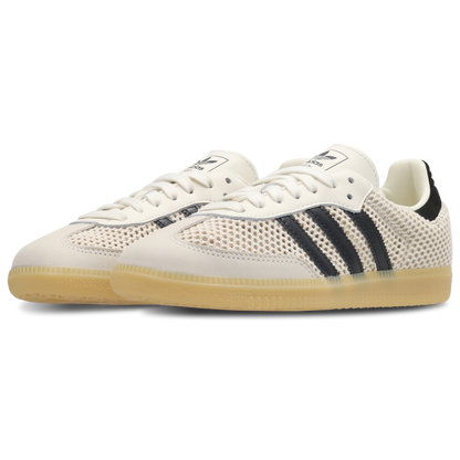 Adidas Samba OG Mujer Off White-Carbon-Gold Met