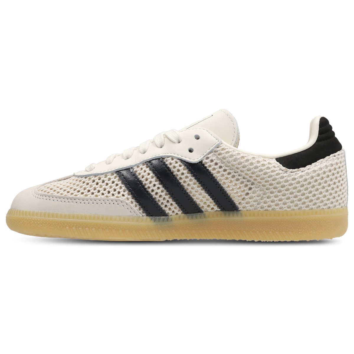 Adidas Samba OG Mujer Off White-Carbon-Gold Met