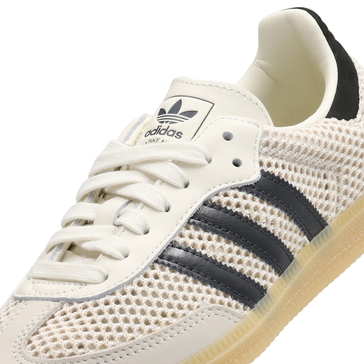 Adidas Samba OG Mujer Off White-Carbon-Gold Met