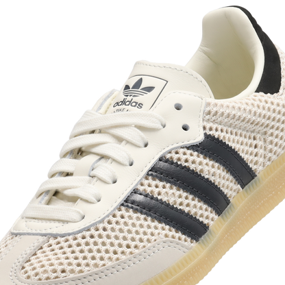 Adidas Samba OG Mujer Off White-Carbon-Gold Met