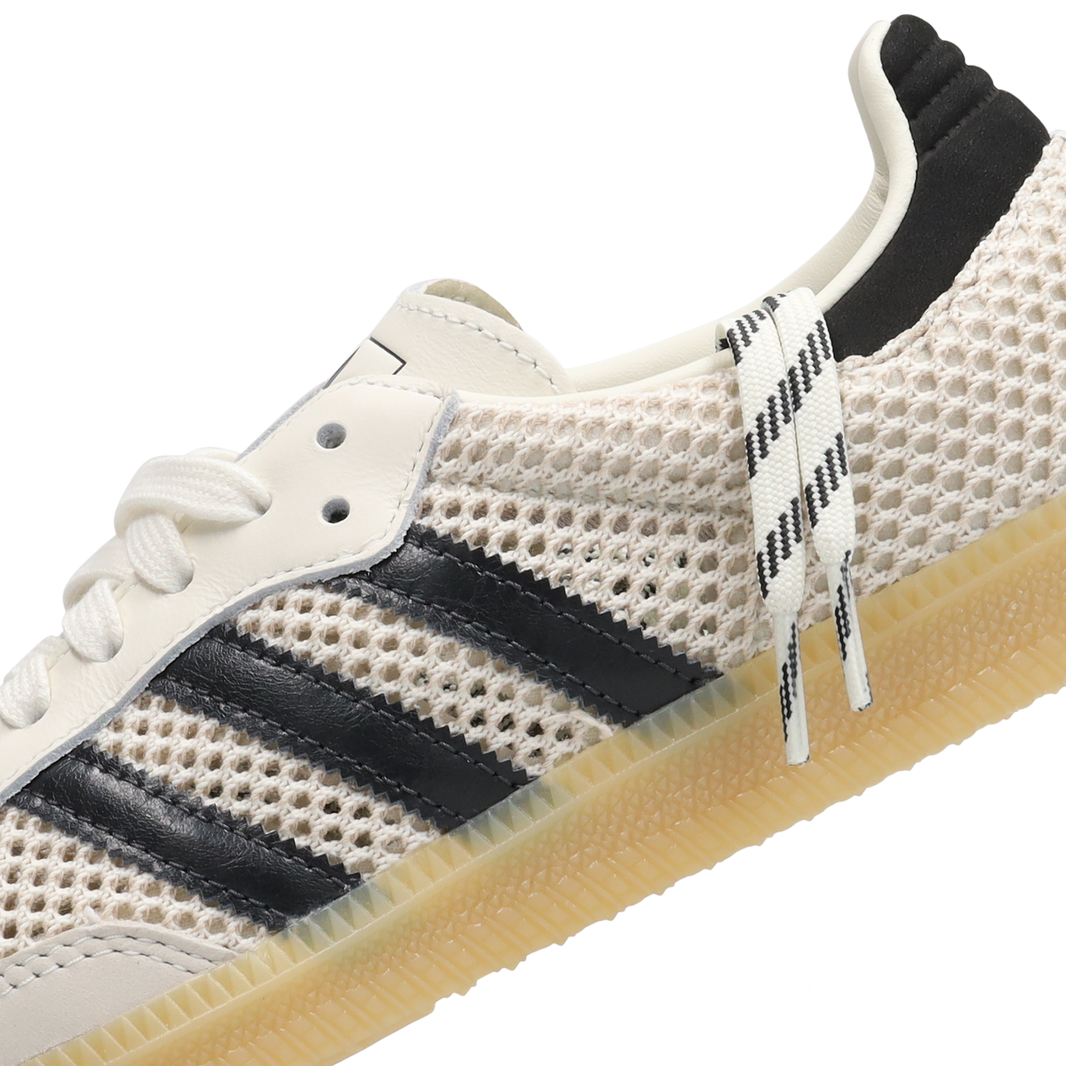 Adidas Samba OG Mujer Off White-Carbon-Gold Met