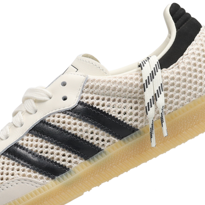 Adidas Samba OG Mujer Off White-Carbon-Gold Met