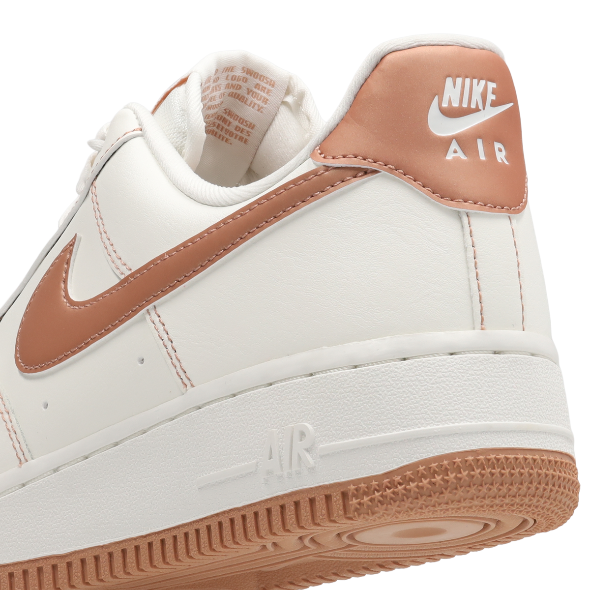 Nike Air Force 1 Low Mujer Sail-Rose Gold