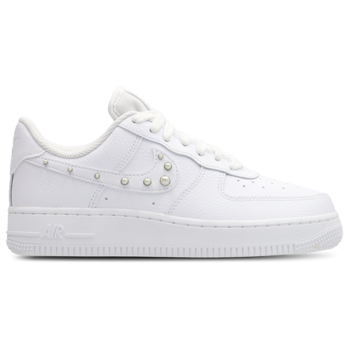 Nike Air Force 1 Low Mujer White-Mtlc Silver