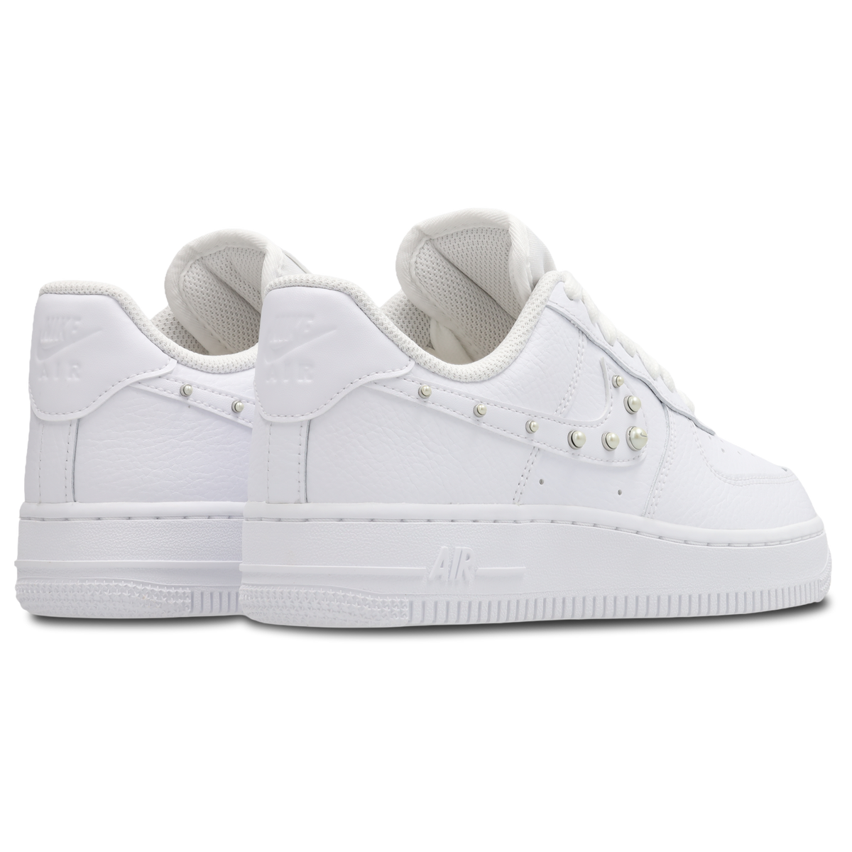Nike Air Force 1 Low Mujer White-Mtlc Silver