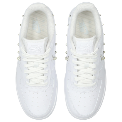 Nike Air Force 1 Low Mujer White-Mtlc Silver