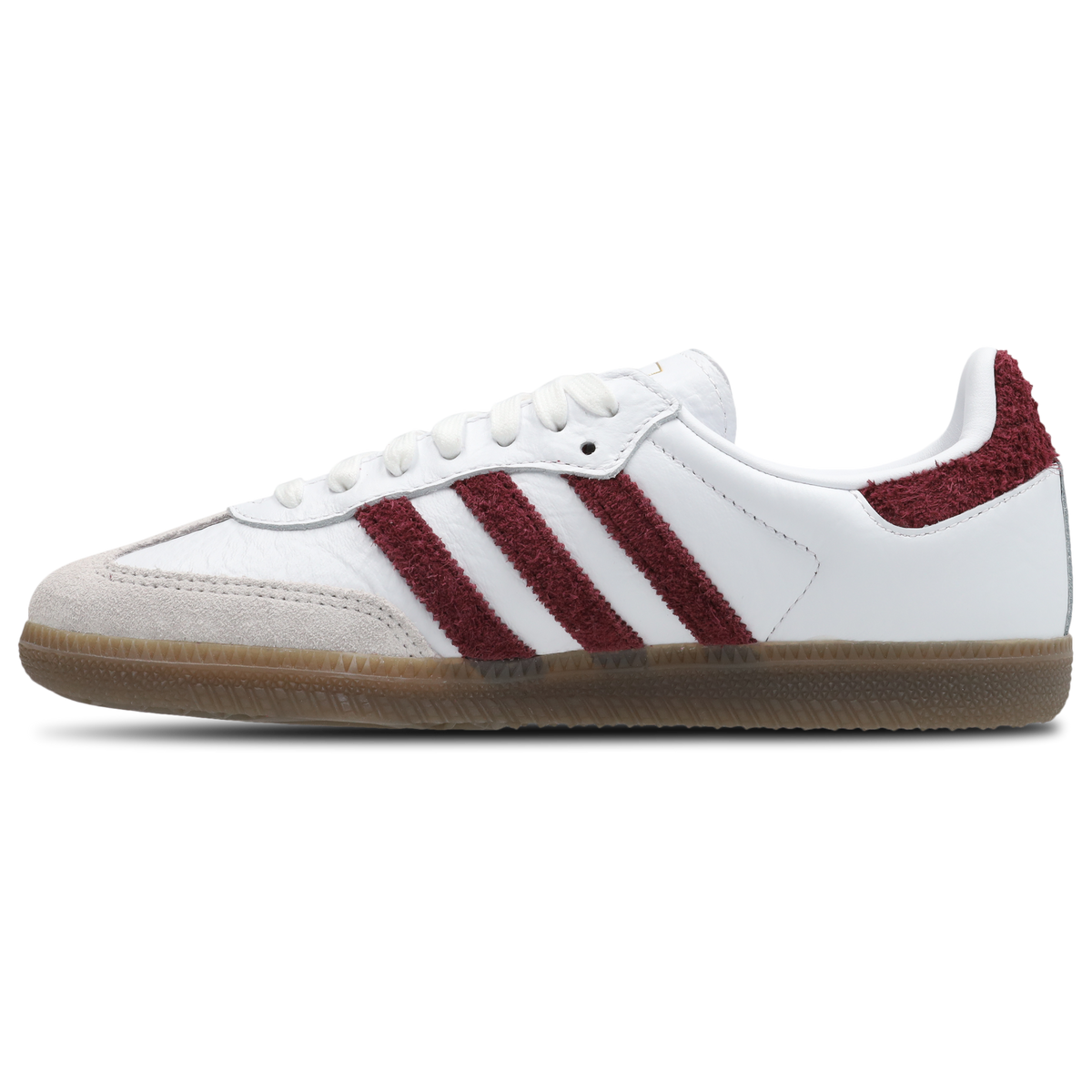 Adidas Samba OG Mujer Burgundy-White-Gum5