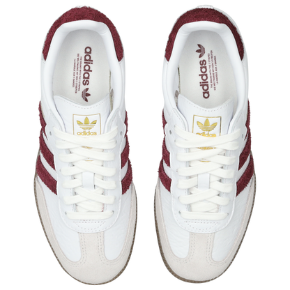 Adidas Samba OG Mujer Burgundy-White-Gum5