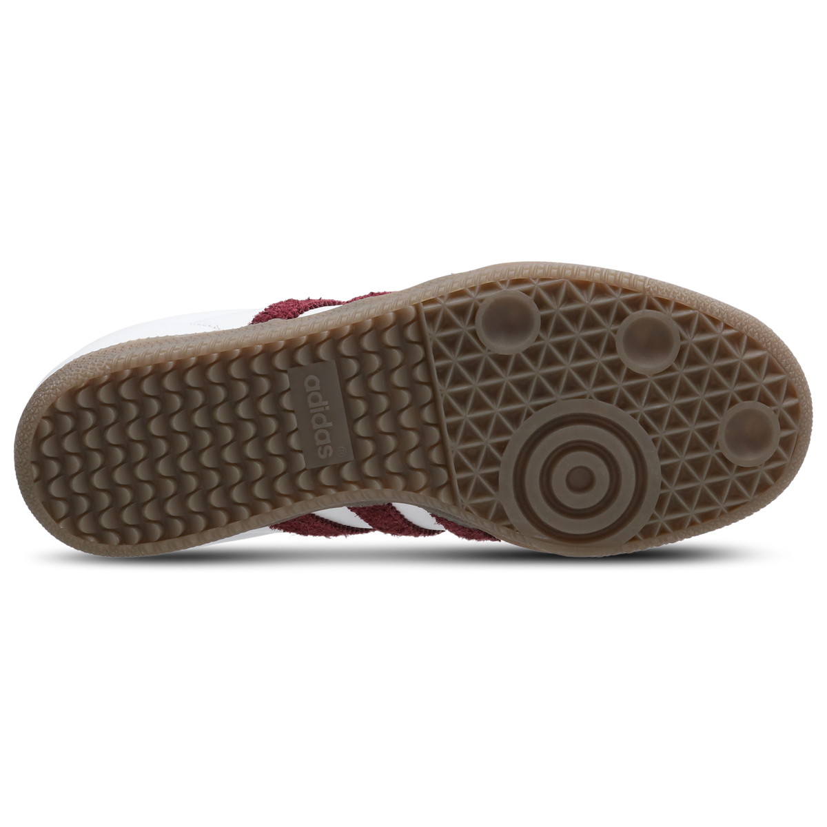 Adidas Samba OG Mujer Burgundy-White-Gum5