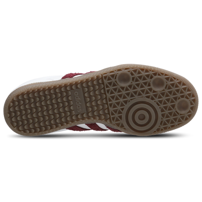 Adidas Samba OG Mujer Burgundy-White-Gum5