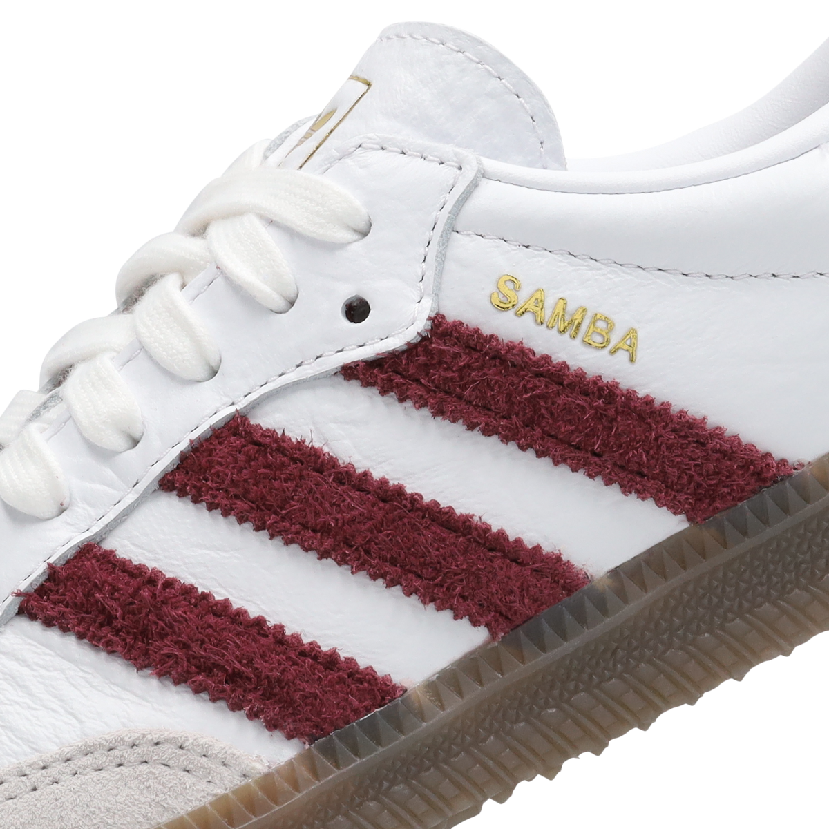 Adidas Samba OG Mujer Burgundy-White-Gum5