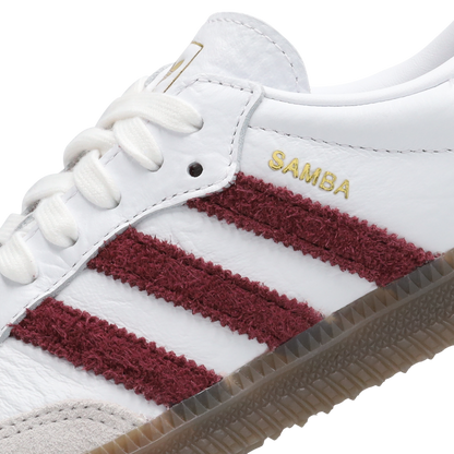 Adidas Samba OG Mujer Burgundy-White-Gum5