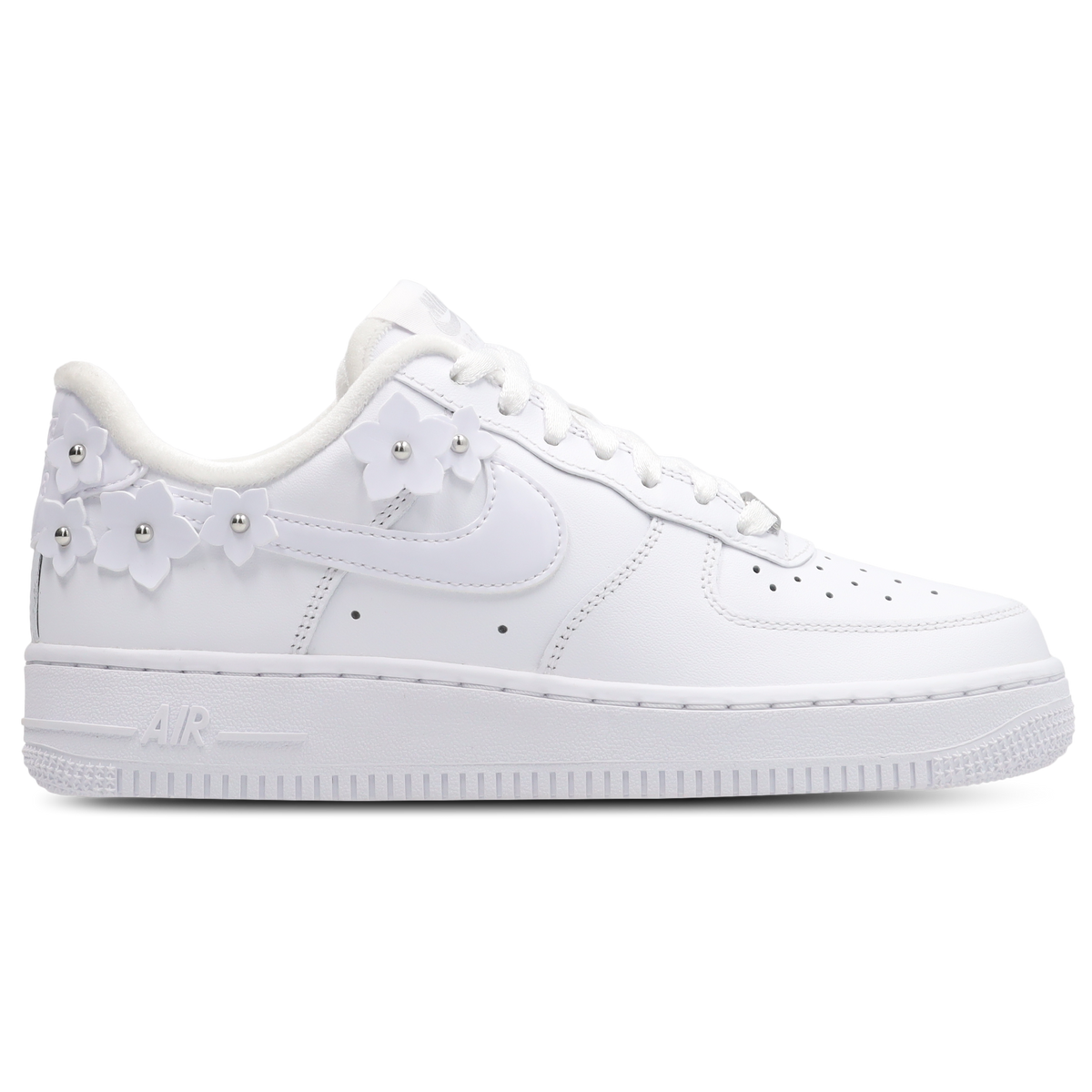 Nike Air Force 1 Low Mujer White-Wolf Grey