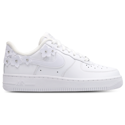 Nike Air Force 1 Low Mujer White-Wolf Grey