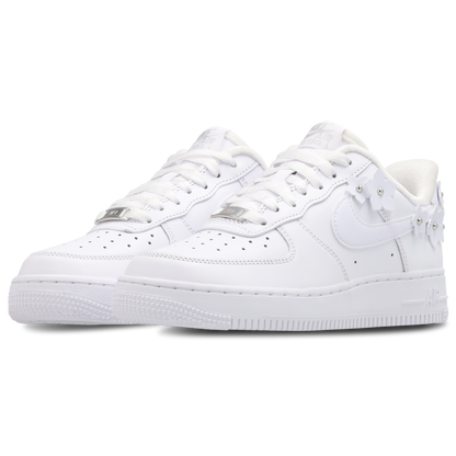 Nike Air Force 1 Low Mujer White-Wolf Grey