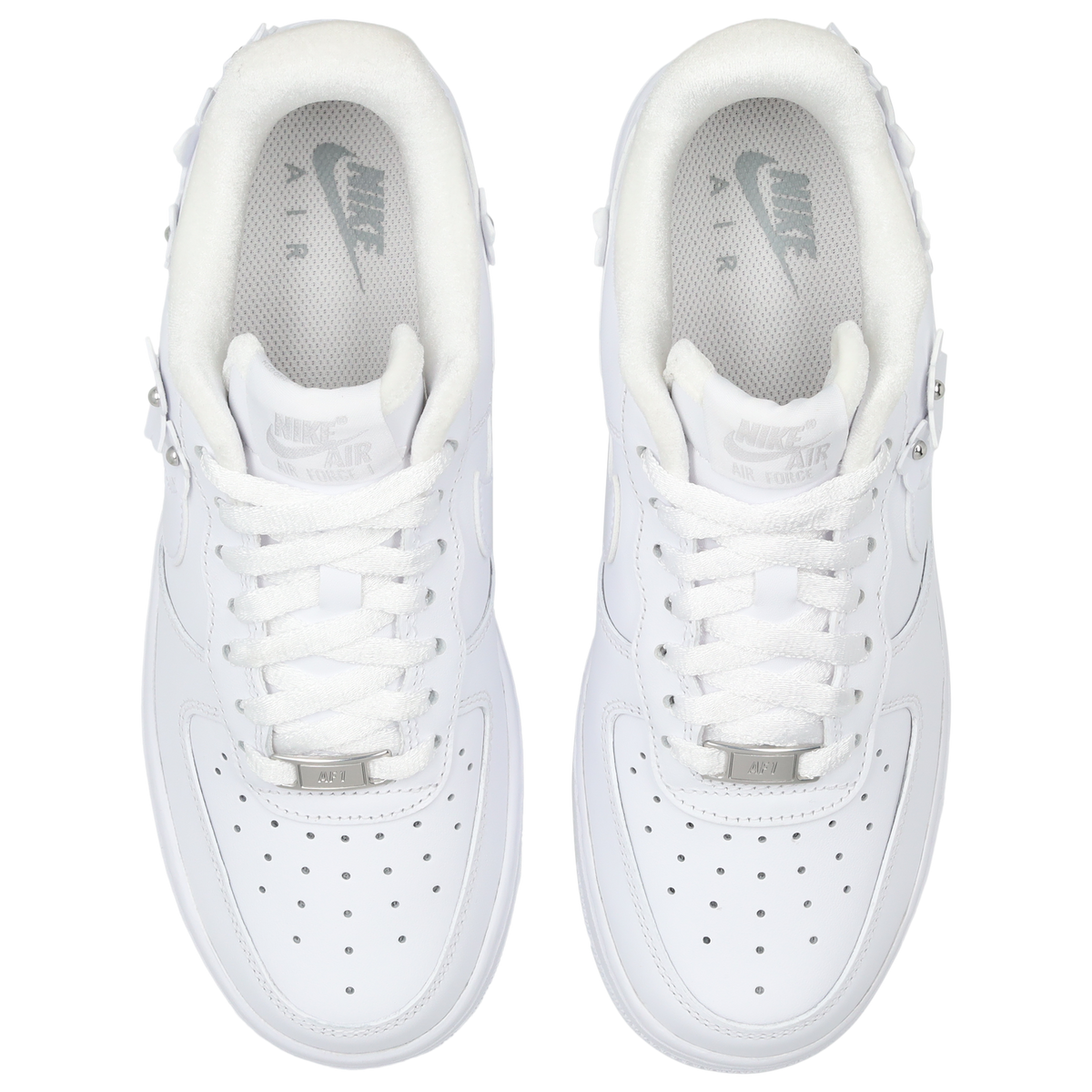 Nike Air Force 1 Low Mujer White-Wolf Grey