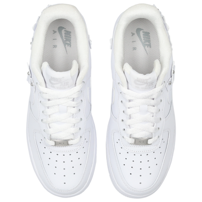 Nike Air Force 1 Low Mujer White-Wolf Grey