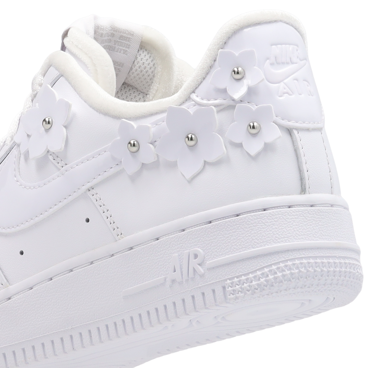 Nike Air Force 1 Low Mujer White-Wolf Grey
