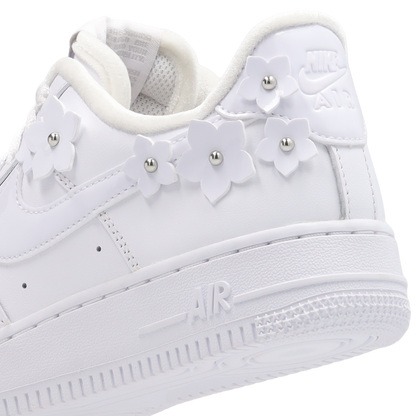 Nike Air Force 1 Low Mujer White-Wolf Grey