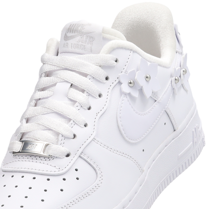 Nike Air Force 1 Low Mujer White-Wolf Grey