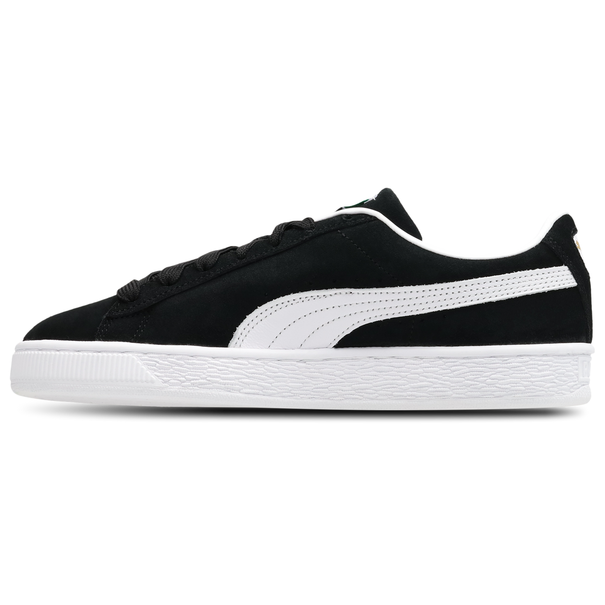 Puma Suede XL Mujer Black-White