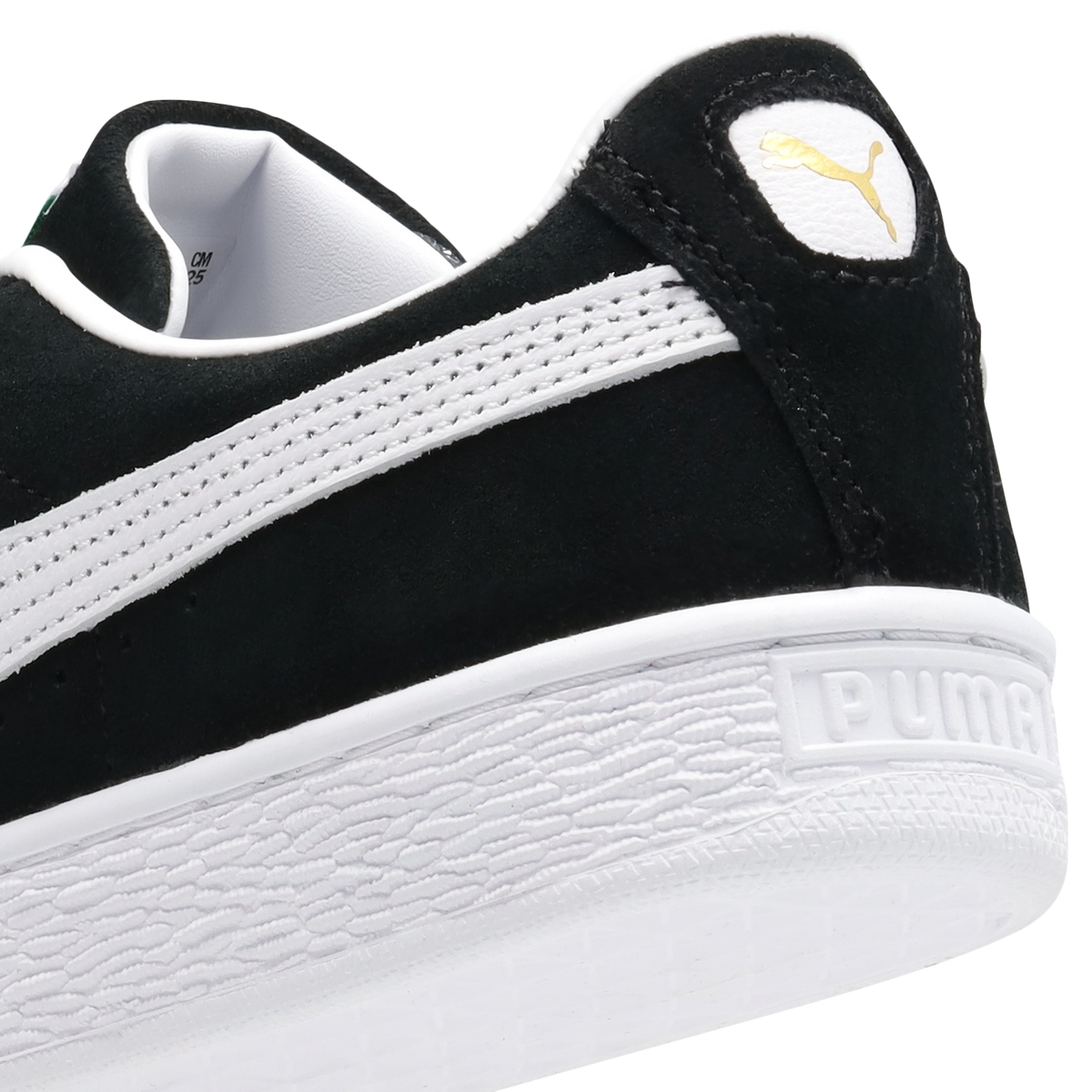 Puma Suede XL Mujer Black-White
