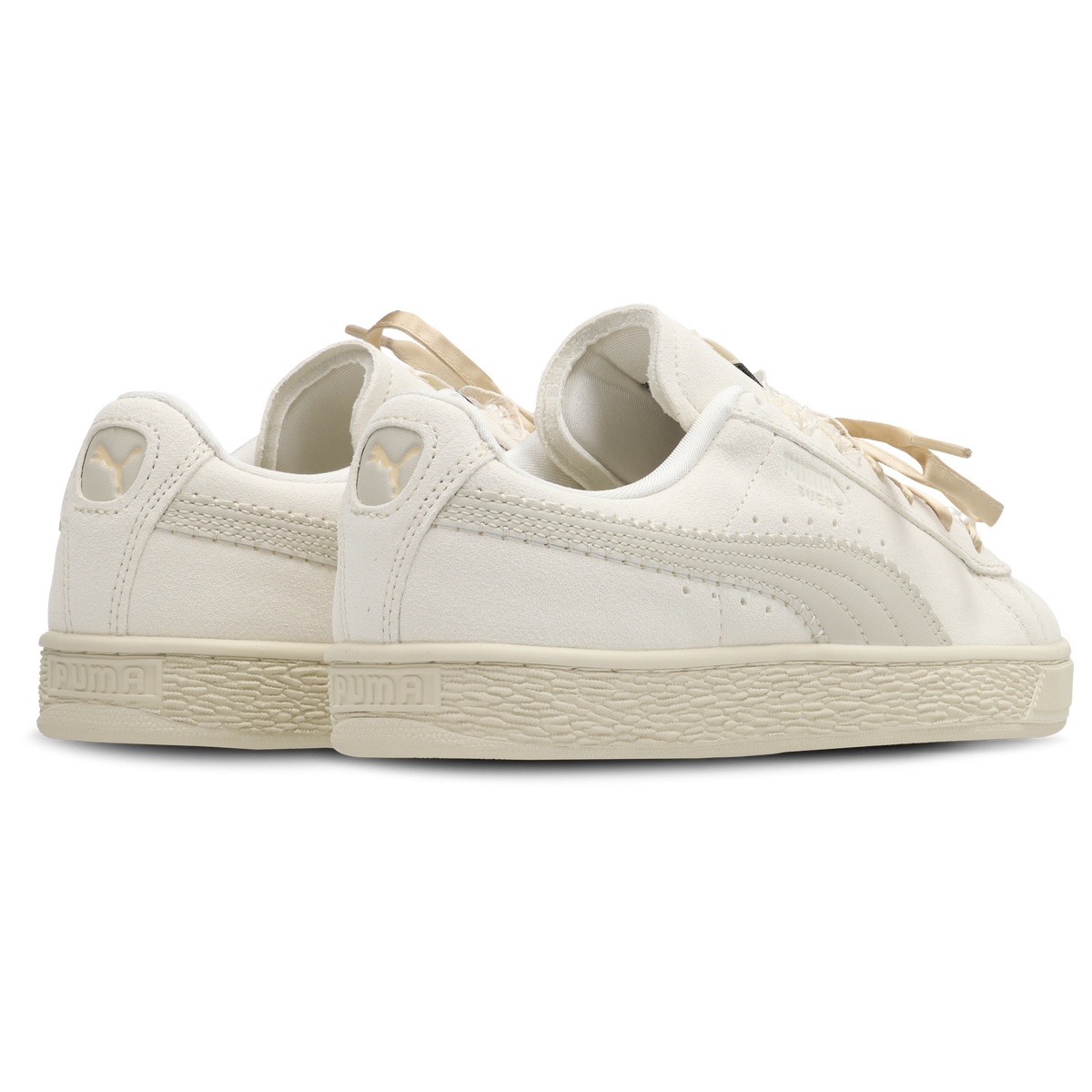 Puma Suede XL Mujer Frosted Ivory-Silver Fog
