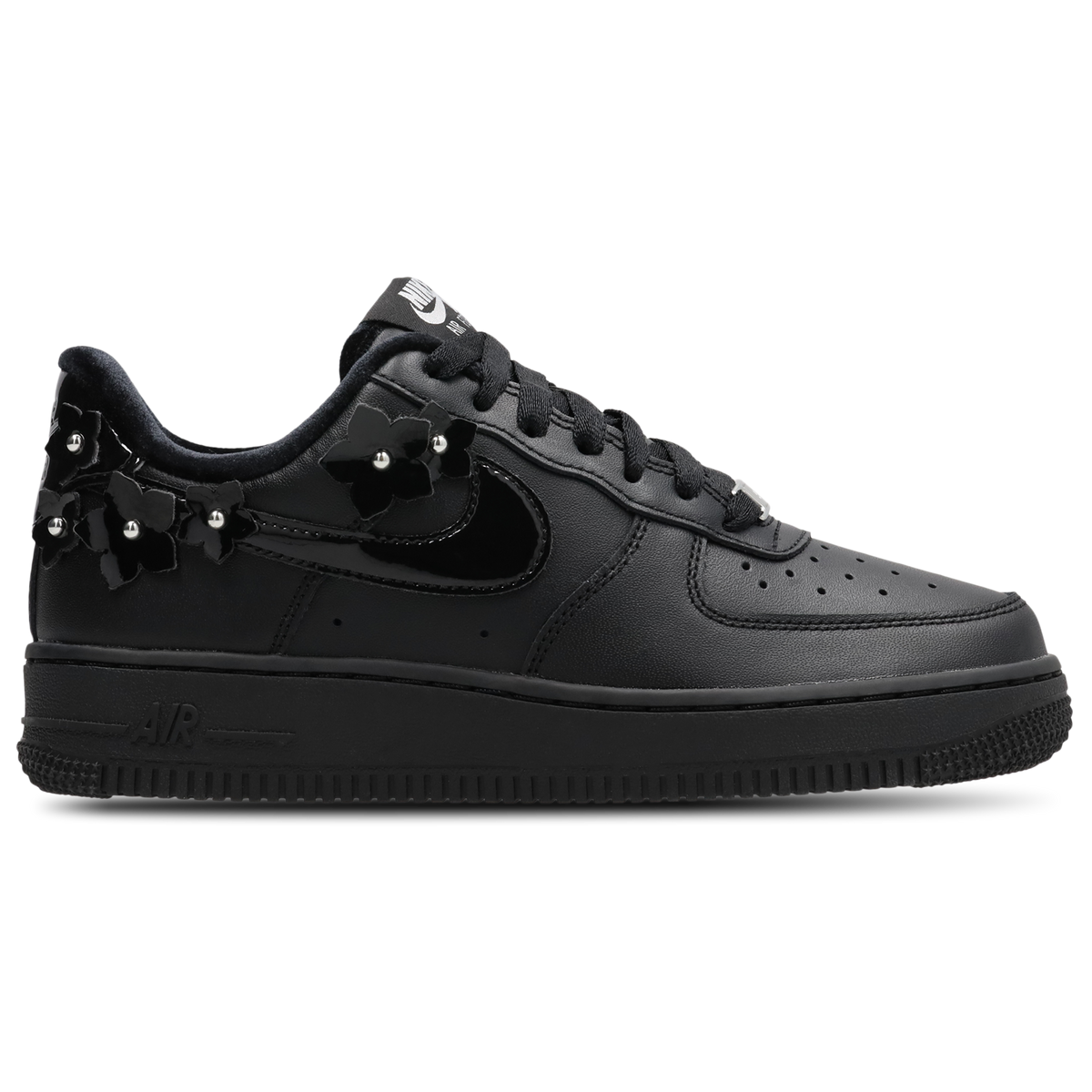 Nike Air Force 1 Low Mujer Black-Off Noir