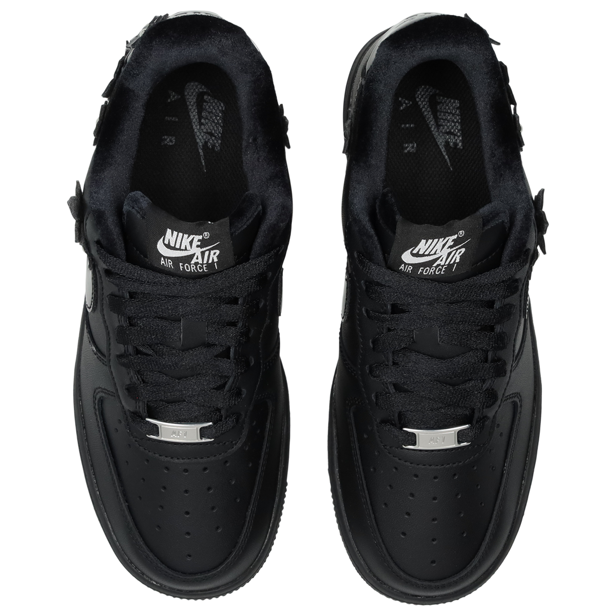 Nike Air Force 1 Low Mujer Black-Off Noir