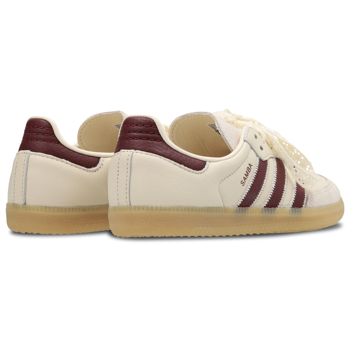 Adidas Samba OG Mujer White-Shadow Red-Gum4