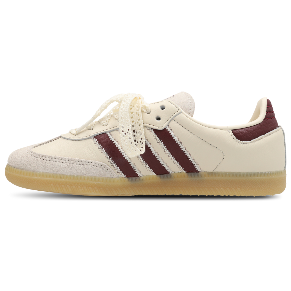 Adidas Samba OG Mujer White-Shadow Red-Gum4