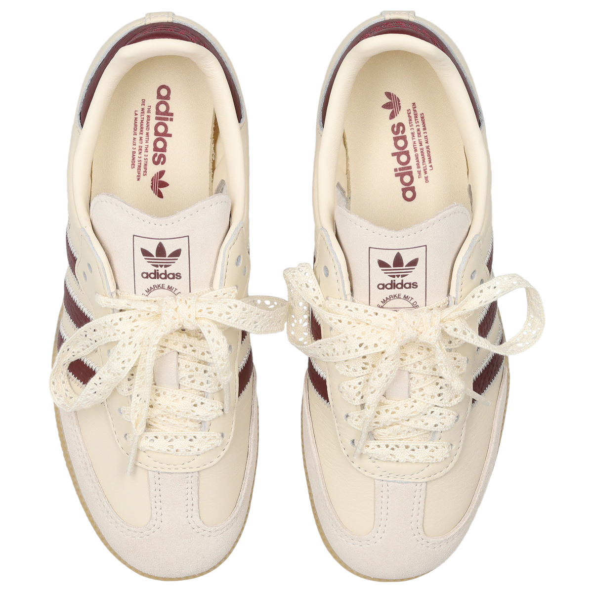 Adidas Samba OG Mujer White-Shadow Red-Gum4