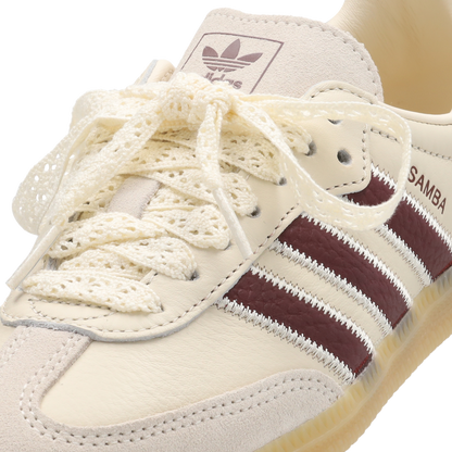 Adidas Samba OG Mujer White-Shadow Red-Gum4