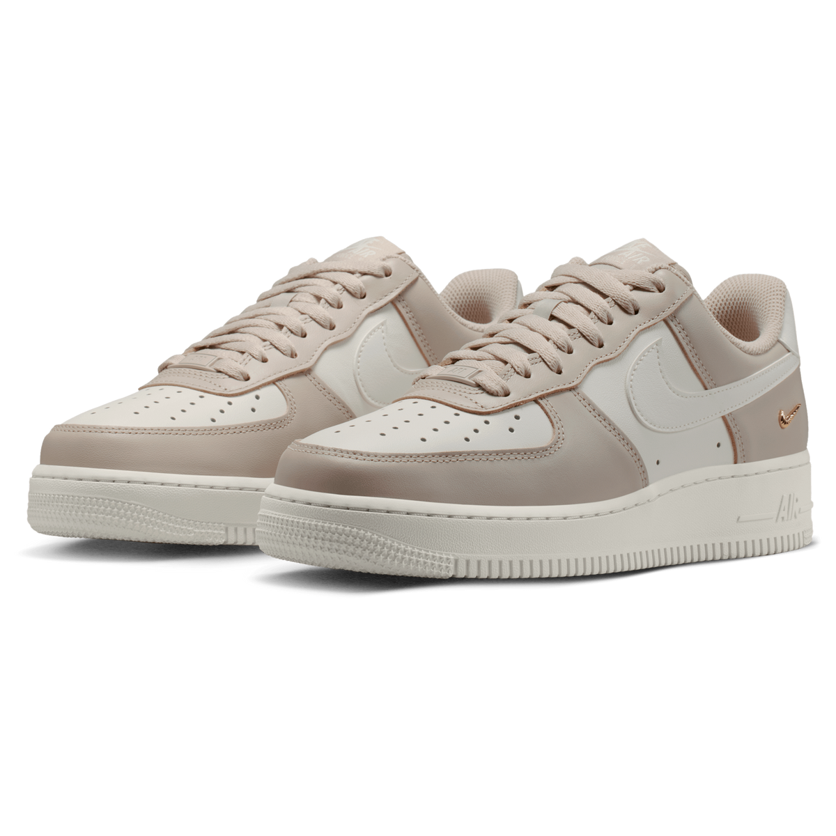 Nike Air Force 1 Low Mujer Cream Ii-Metallic Gold
