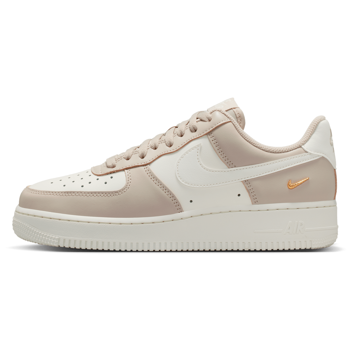 Nike Air Force 1 Low Mujer Cream Ii-Metallic Gold