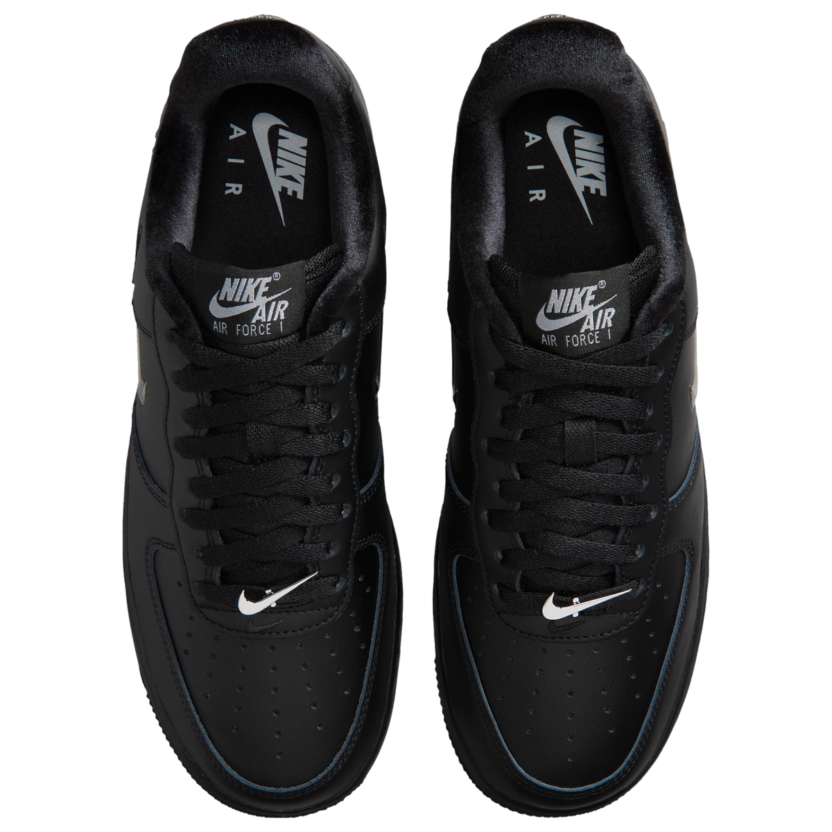 Nike Air Force 1 Low Mujer Black-Wolf Grey